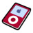 iPod nano red Icon